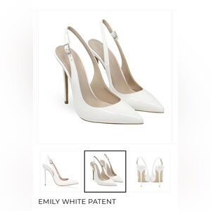 Identita
Emily white patent
Italian shoes